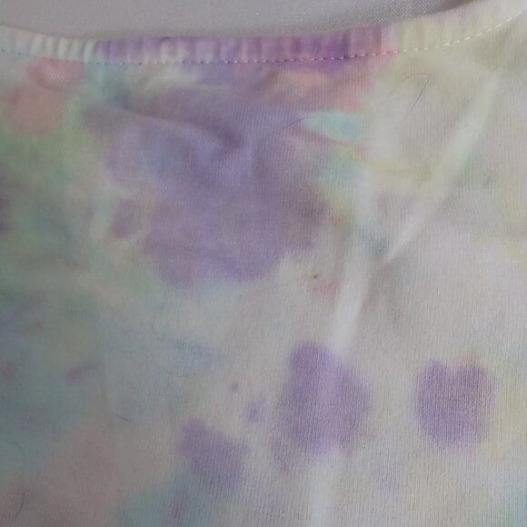 BillaBong Tie Dye Tiedye Crop Tank Top Stay Sunny Shirt Multicolor Women M Mediu - Picture 4 of 10